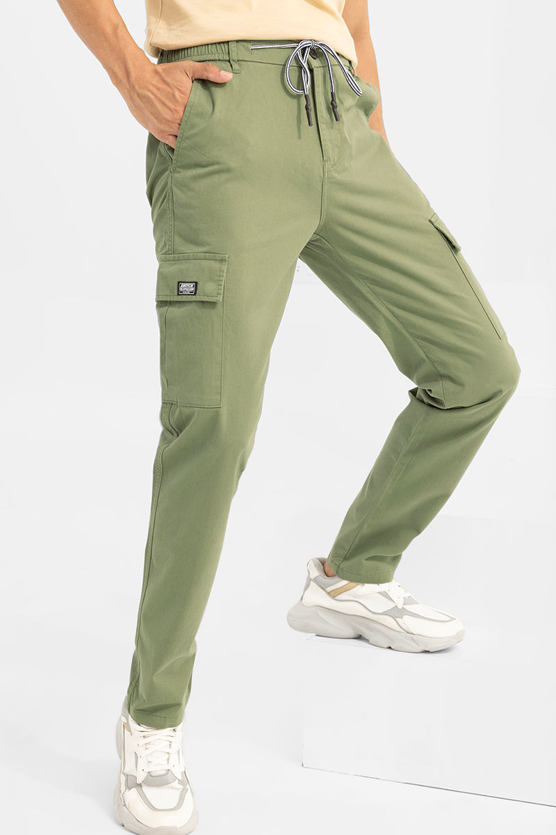 Sea Green Cargo Pant