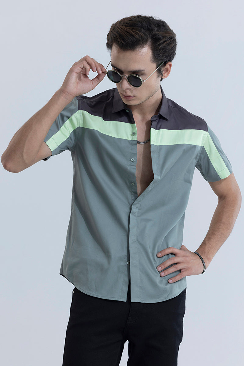 Buy Men's Brayden Light Green Shirt Online