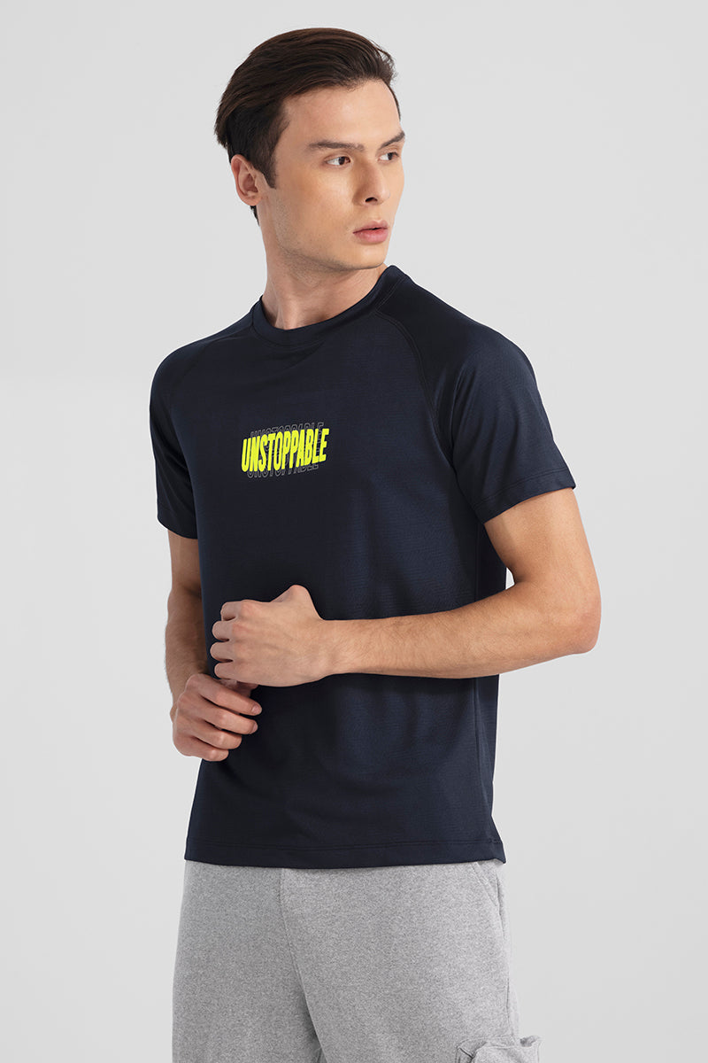 Unstoppable Oversized Tshirt - Reflective Print