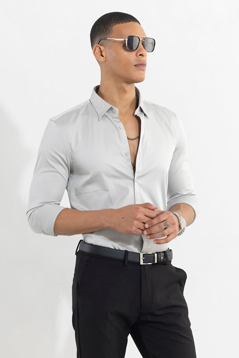 Grey shirt with hot sale black pants