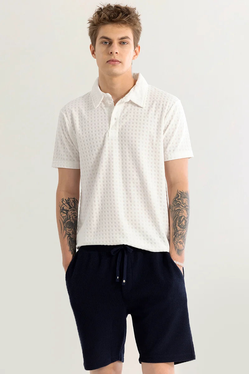 Buy Online Snitch Eloquent White Polo T Shirt Snitch 9167