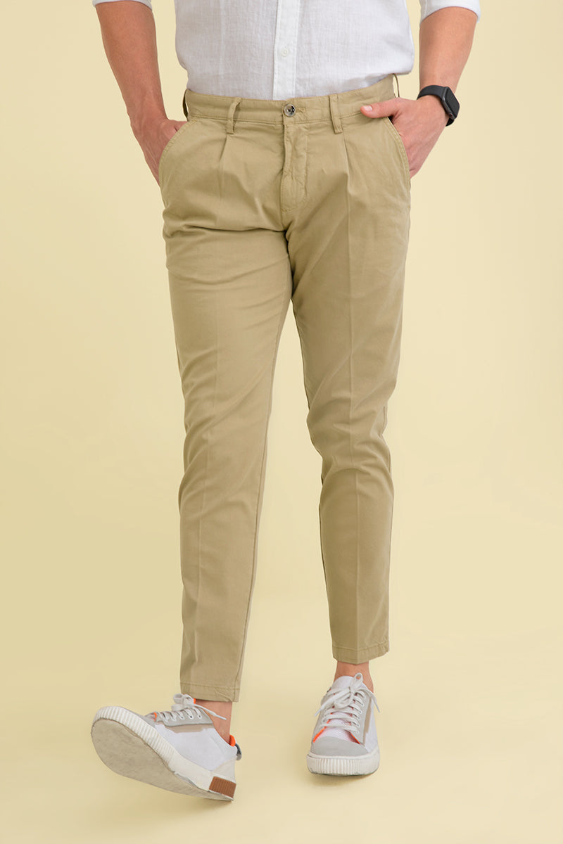 Supreme Pleated Trouser Brown - Novelship