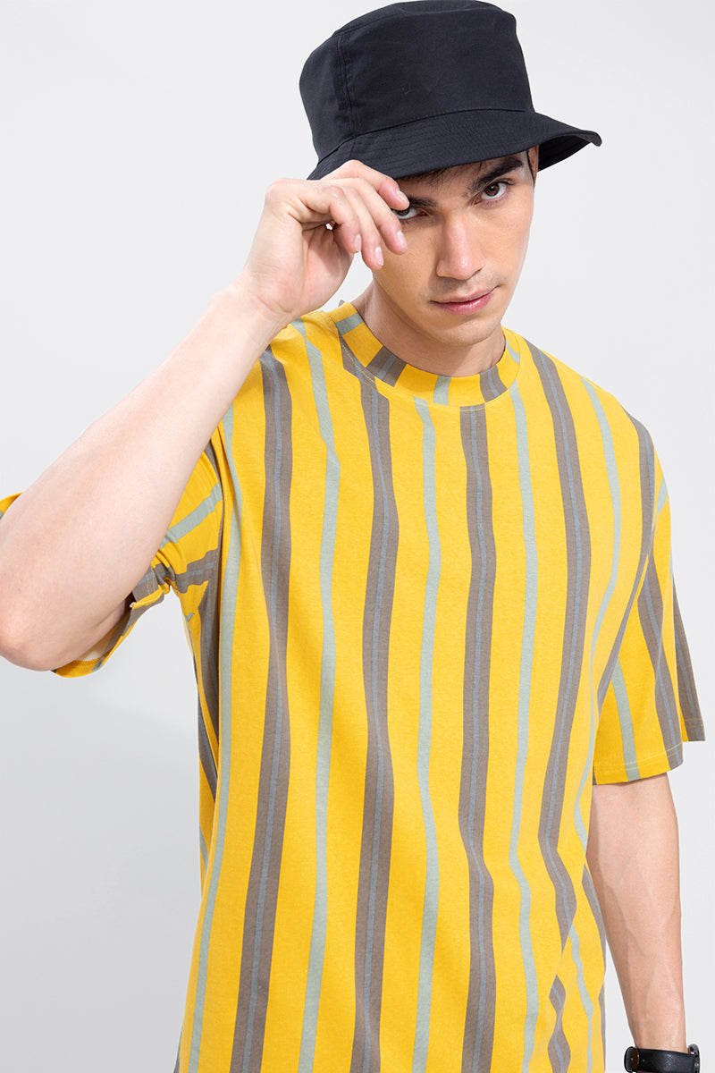 Corteiz Men's T-Shirt - Yellow - L