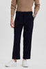 Navy Corduroy Relaxed Fit Trousers