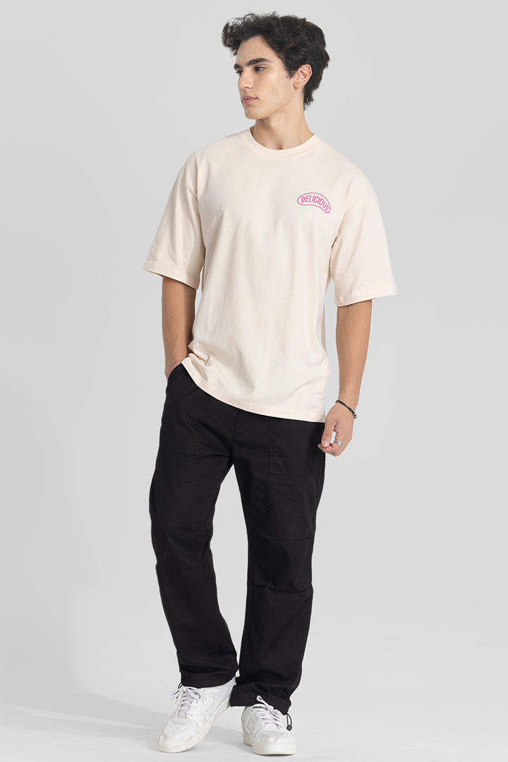 The Burger Cream Oversized T-Shirt