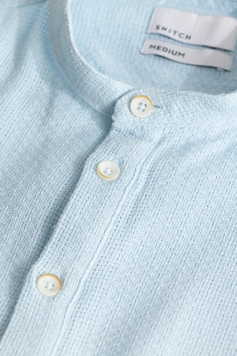 Hemlyn Blue Casual Shirt