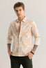 Leaflux Abstract Peach Shirt