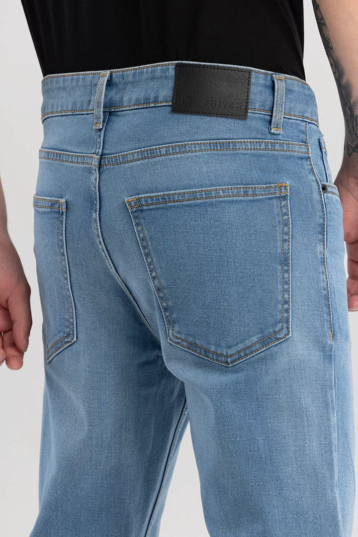 Denity Light Blue Slim Fit Jeans