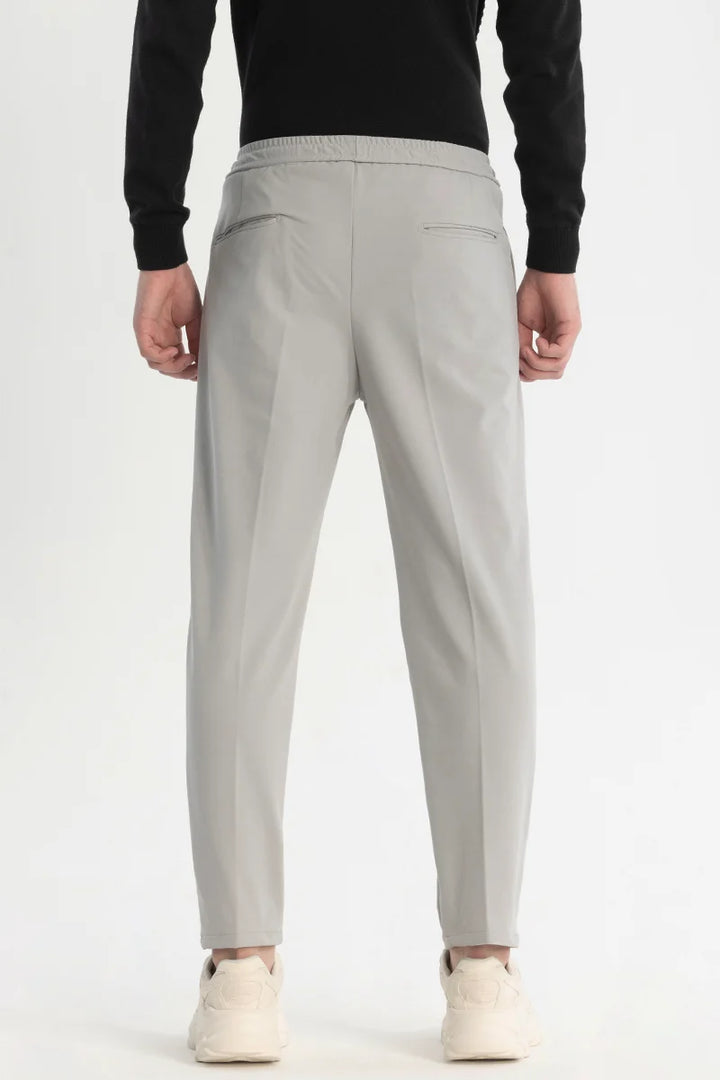 Grey Relaxed Fit Trousers