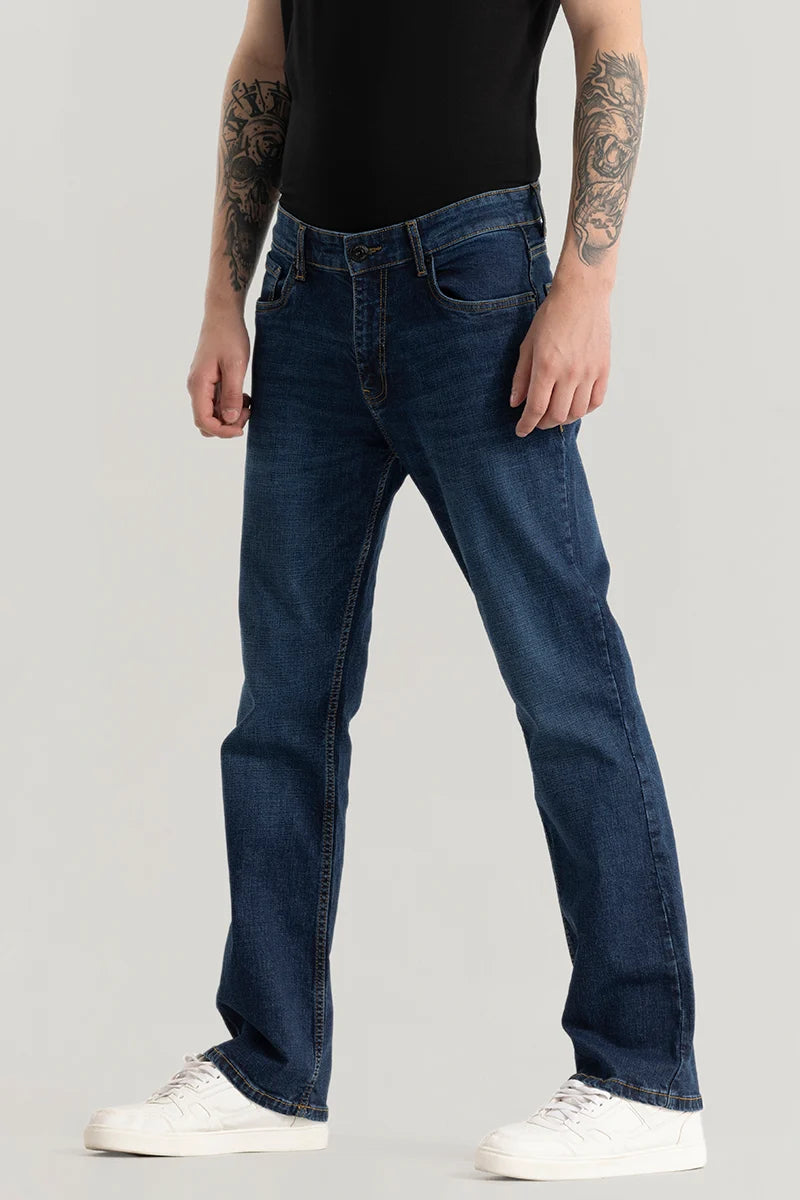 Freezer Blue Boot Cut Jeans