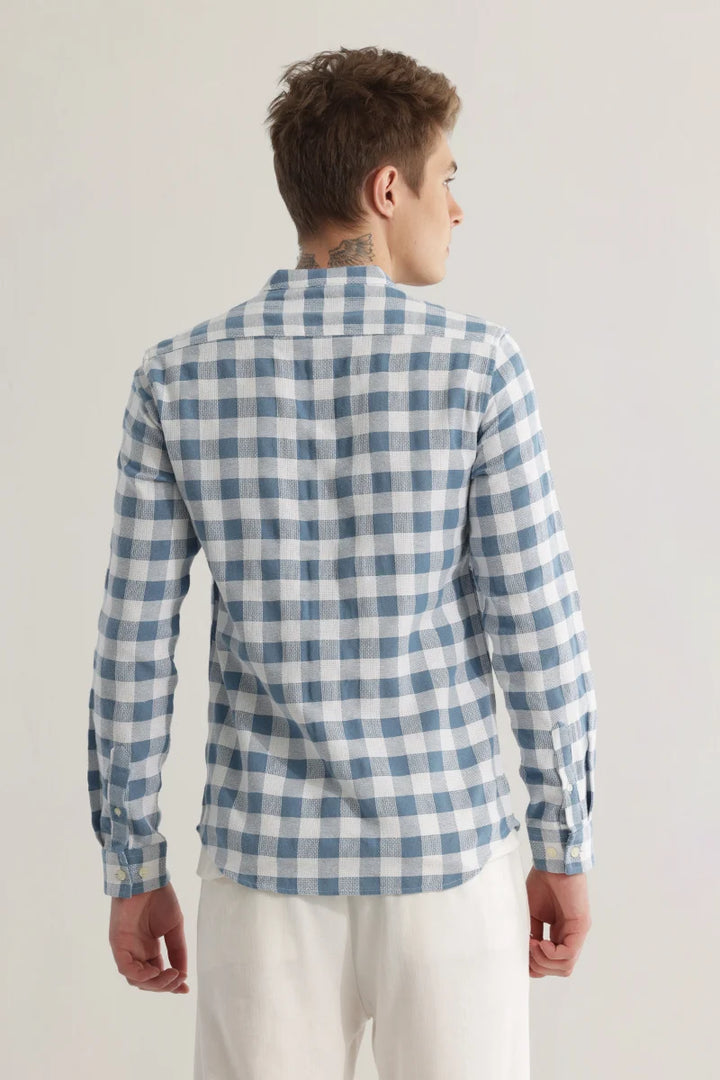 Plaiddora Blue Check Shirt