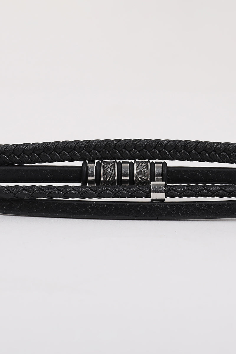 Rover Wrap Black Braclet