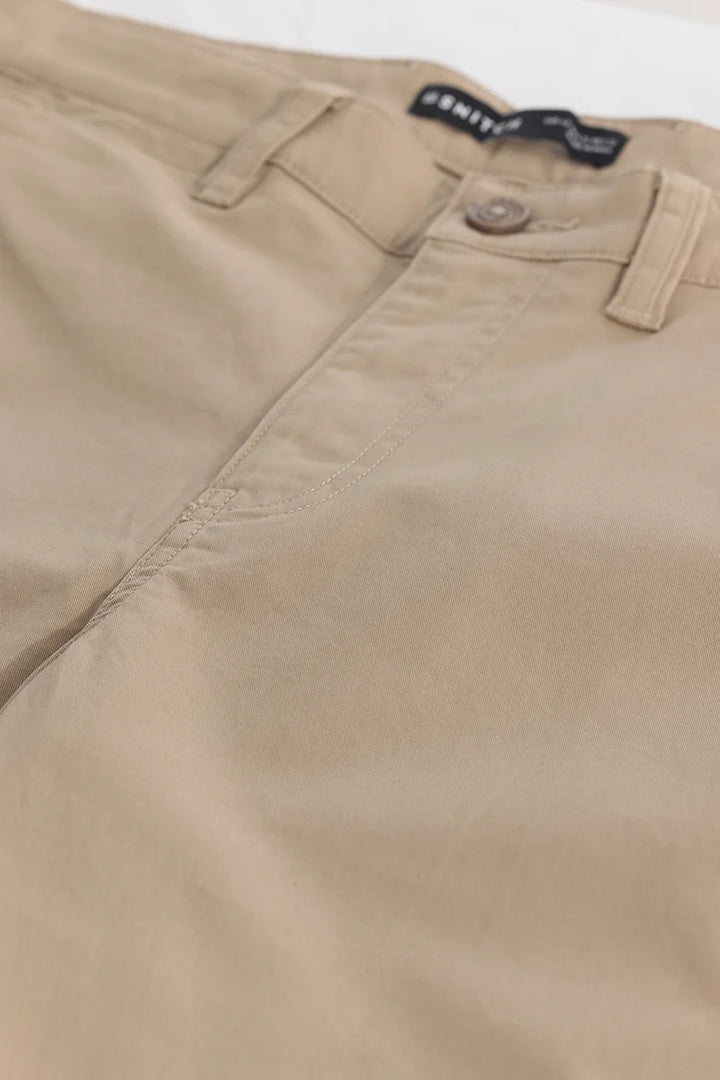 Brown Slim Fit Chinos