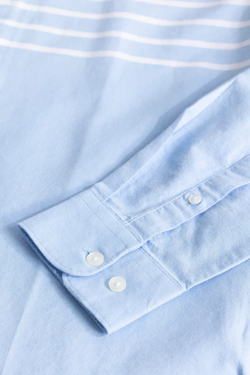 Line Thread Blue Stripe Shirt