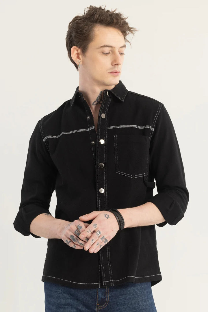 Denimite Black Shirt