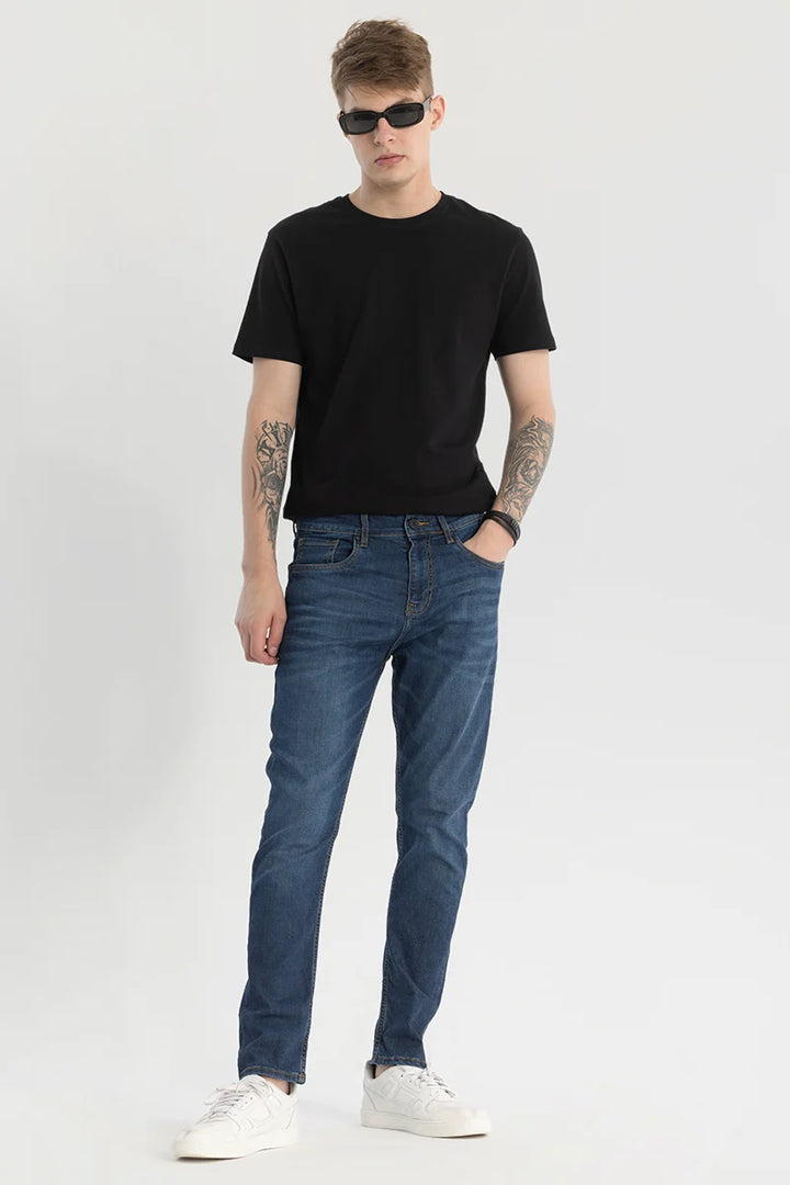 Dark Blue Slim Fit Jeans