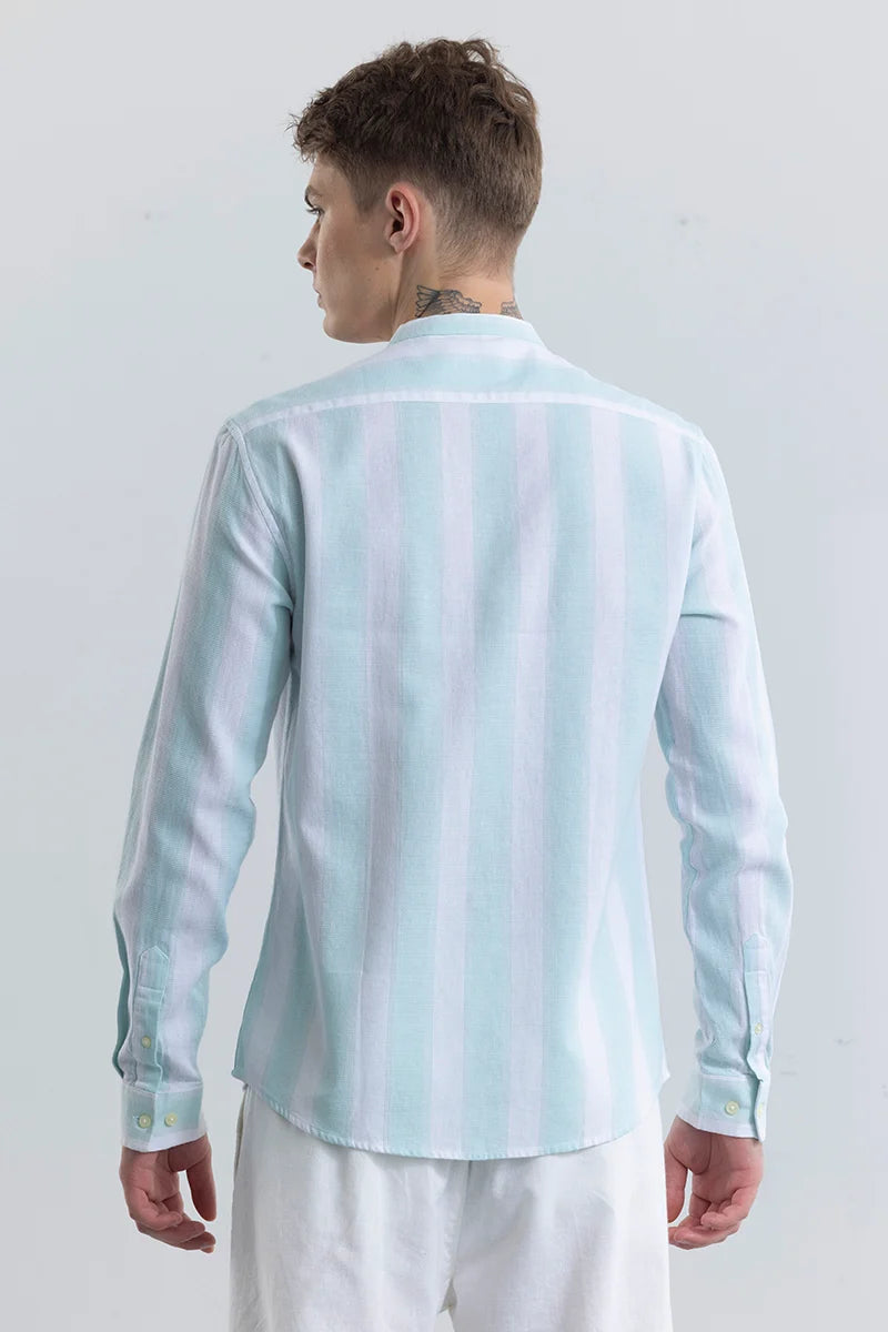 Fiorella Sky Blue Stripe Shirt