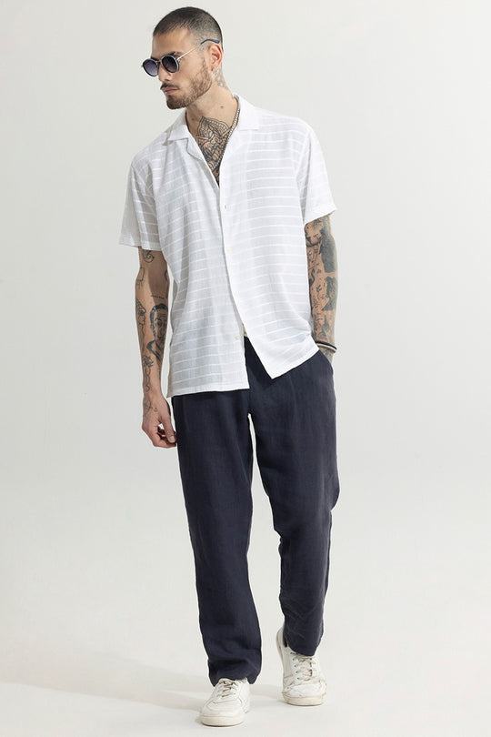 Buy Men's Zontal white Shirt Online | SNITCH