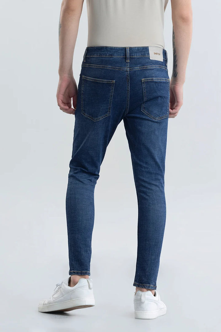 Livia Dark Blue Skinny Fit Jeans