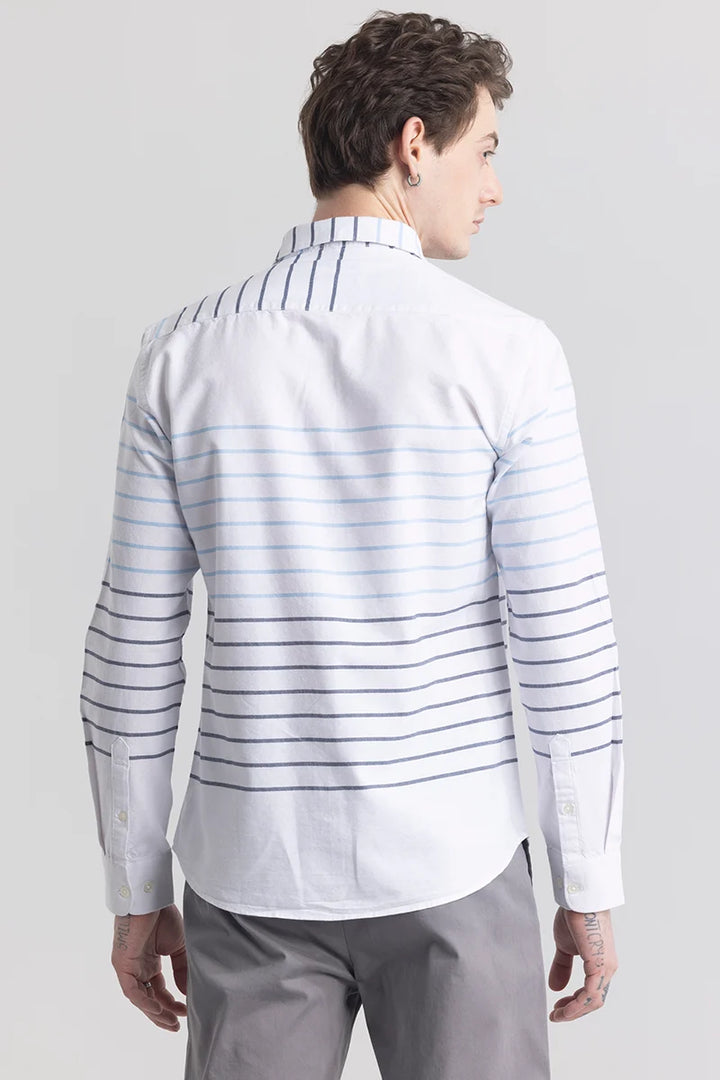 Stripivolve White Stripe Shirt