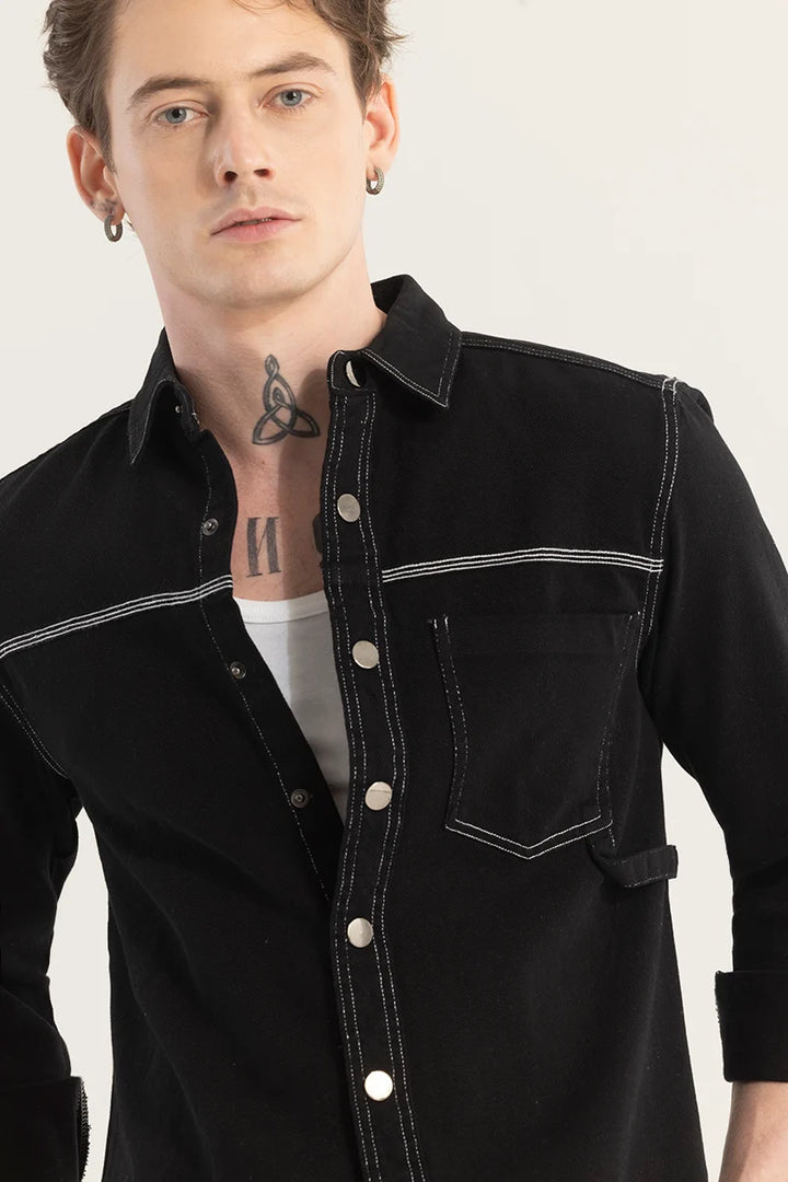 Denimite Black Shirt