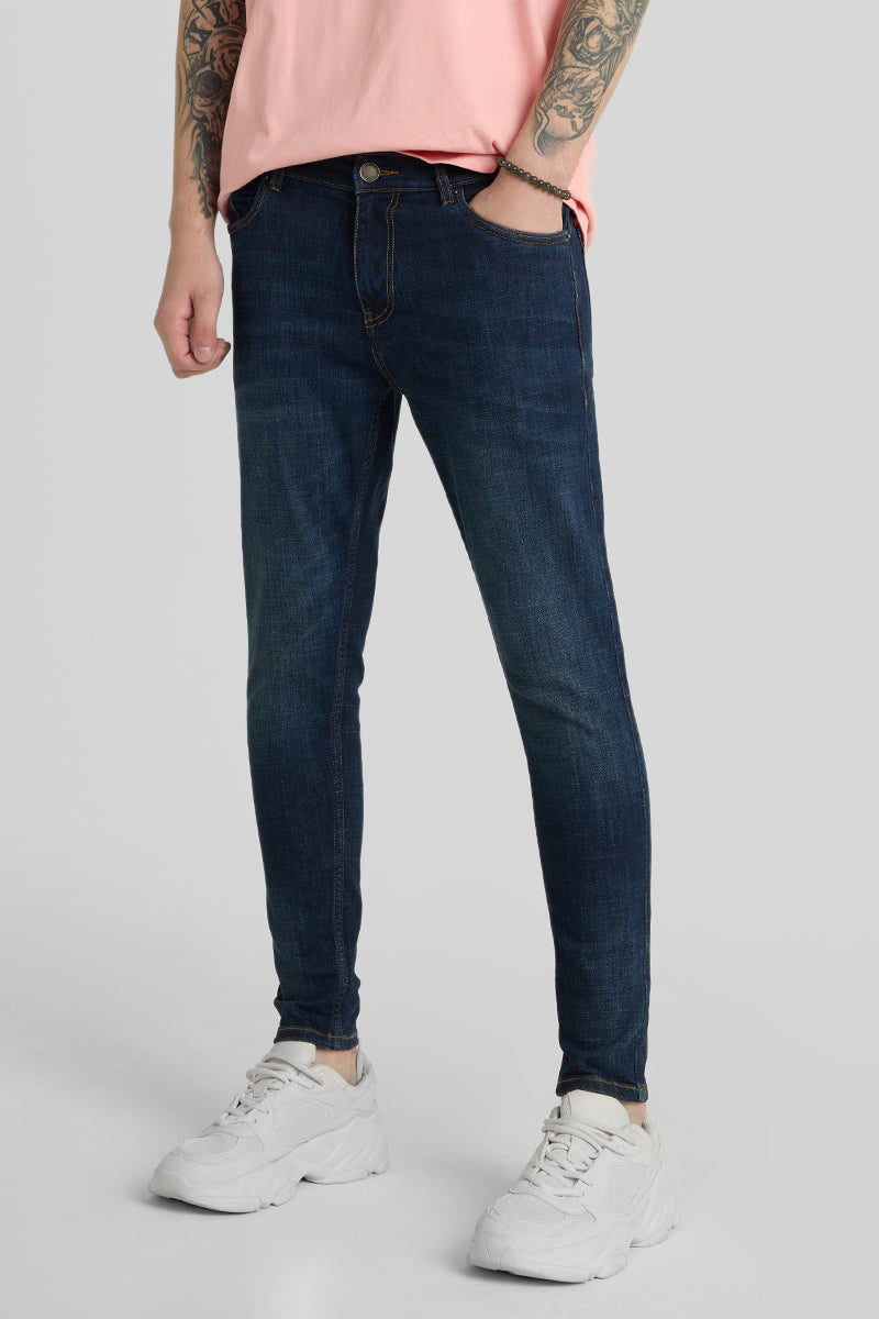 Navy Skinny Fit Jeans