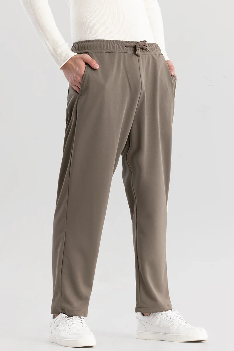 StrideFlex Olive Korean Trousers