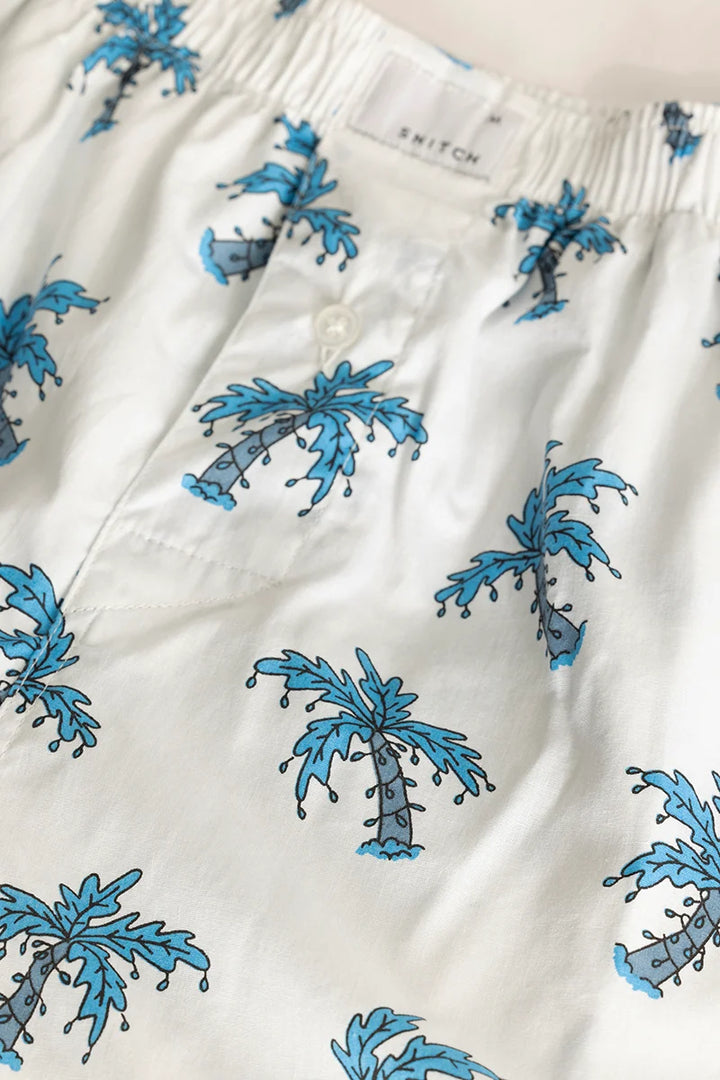 Cocotree White Printed Boxers