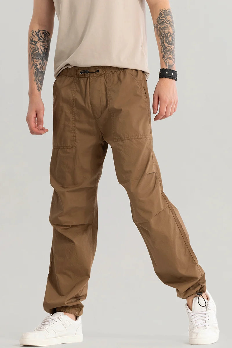 Nimbusflex Brown Parachute Pants