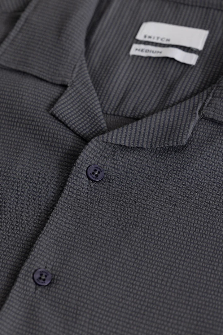 Daphne Charcoal Grey Plain Shirts