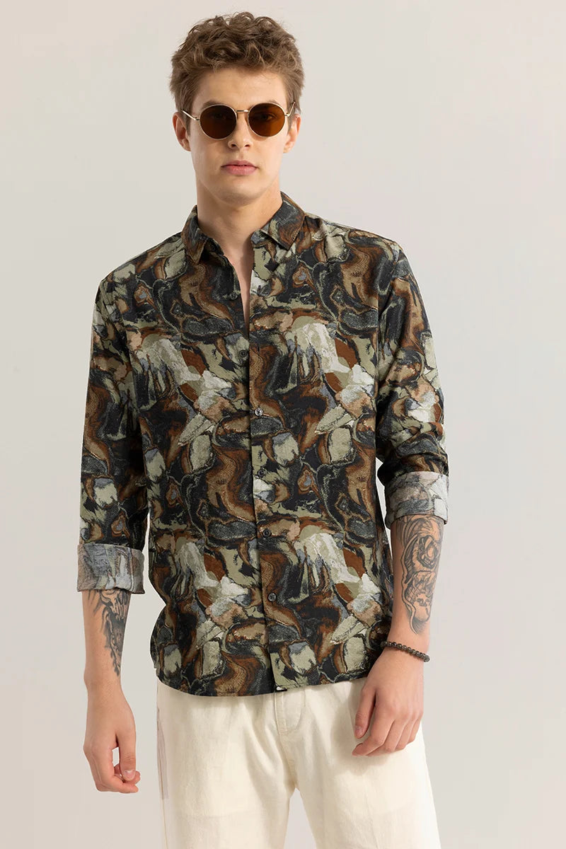 Camofrost Abstract Grey Shirt