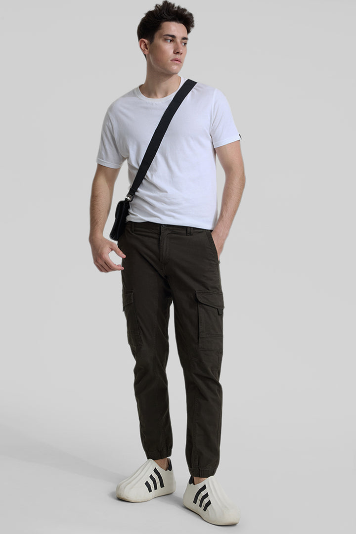 Olive Slim Fit Cargo Pants