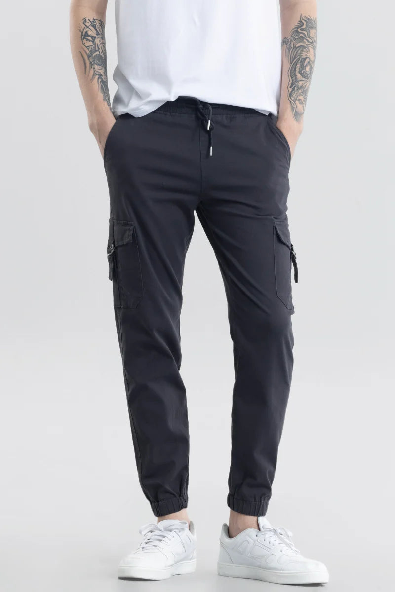 Noemi Black Cargo Pant