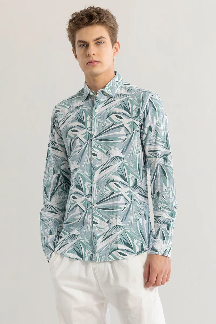 Tropiblu Abstract Grey Shirt