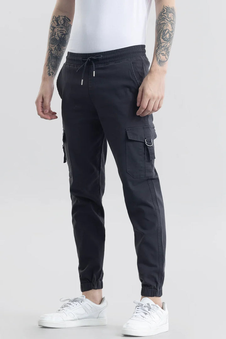 Noemi Black Cargo Pant