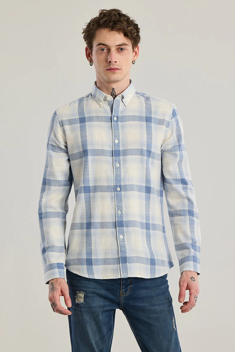 Plaidify Blue Checks Shirt