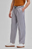 Light Grey Textured Korean Trousers