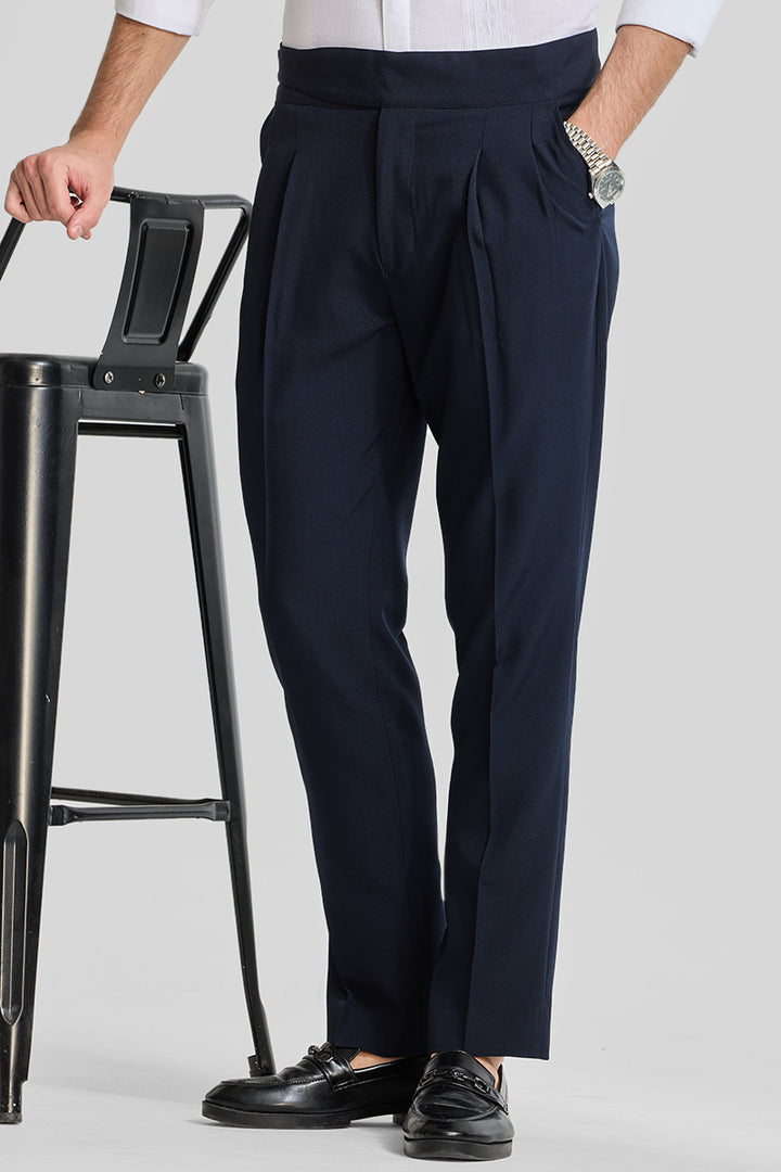 Navy Gurkha Trousers