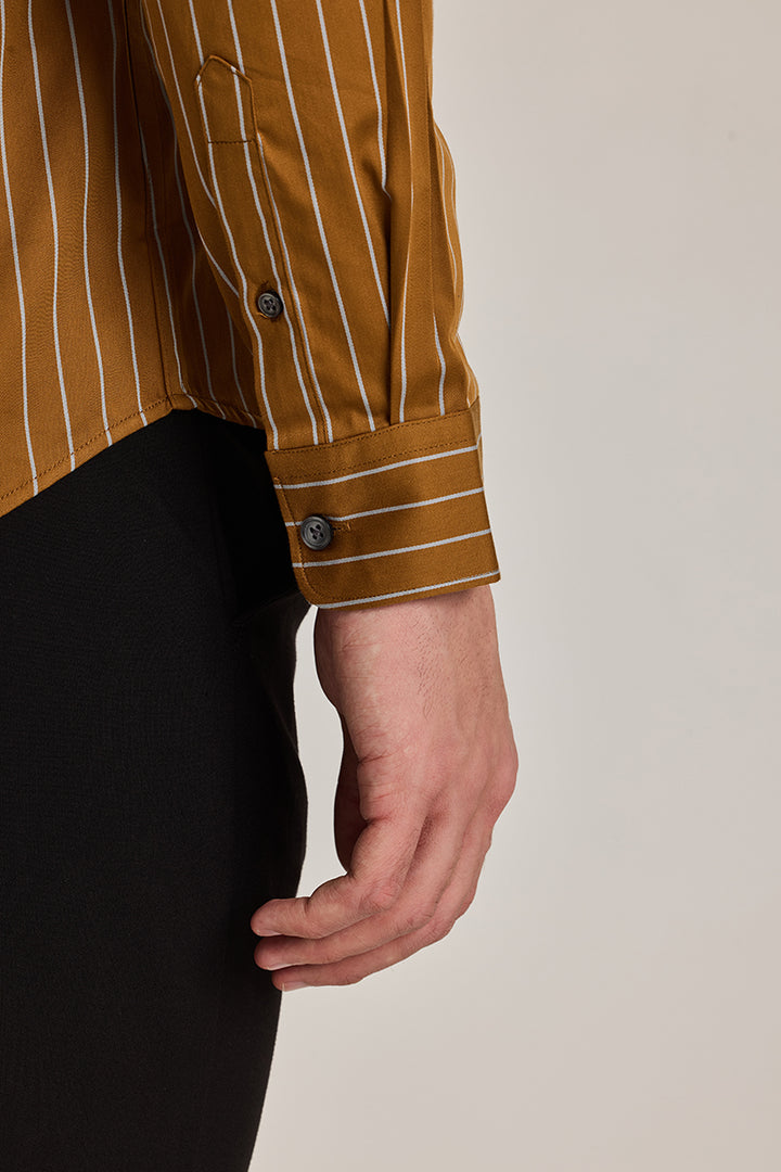 Mustard Stripes Shirt