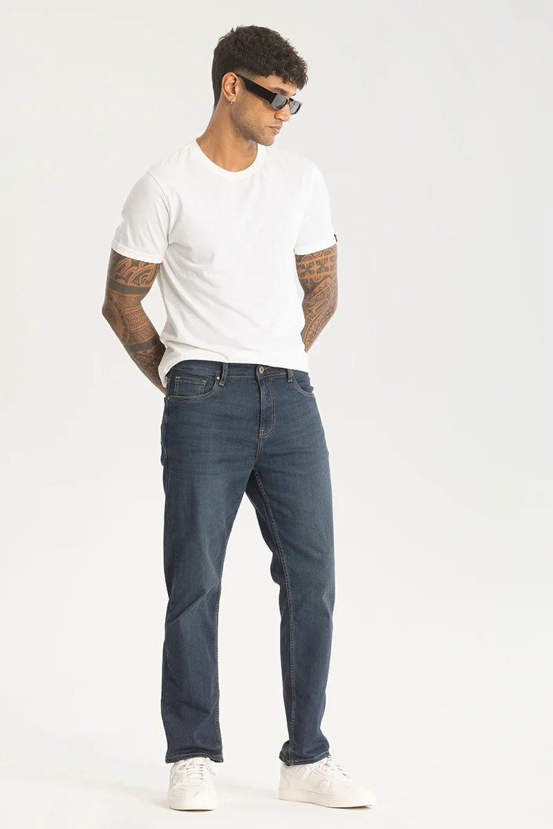 Blue Comfort Fit Jeans