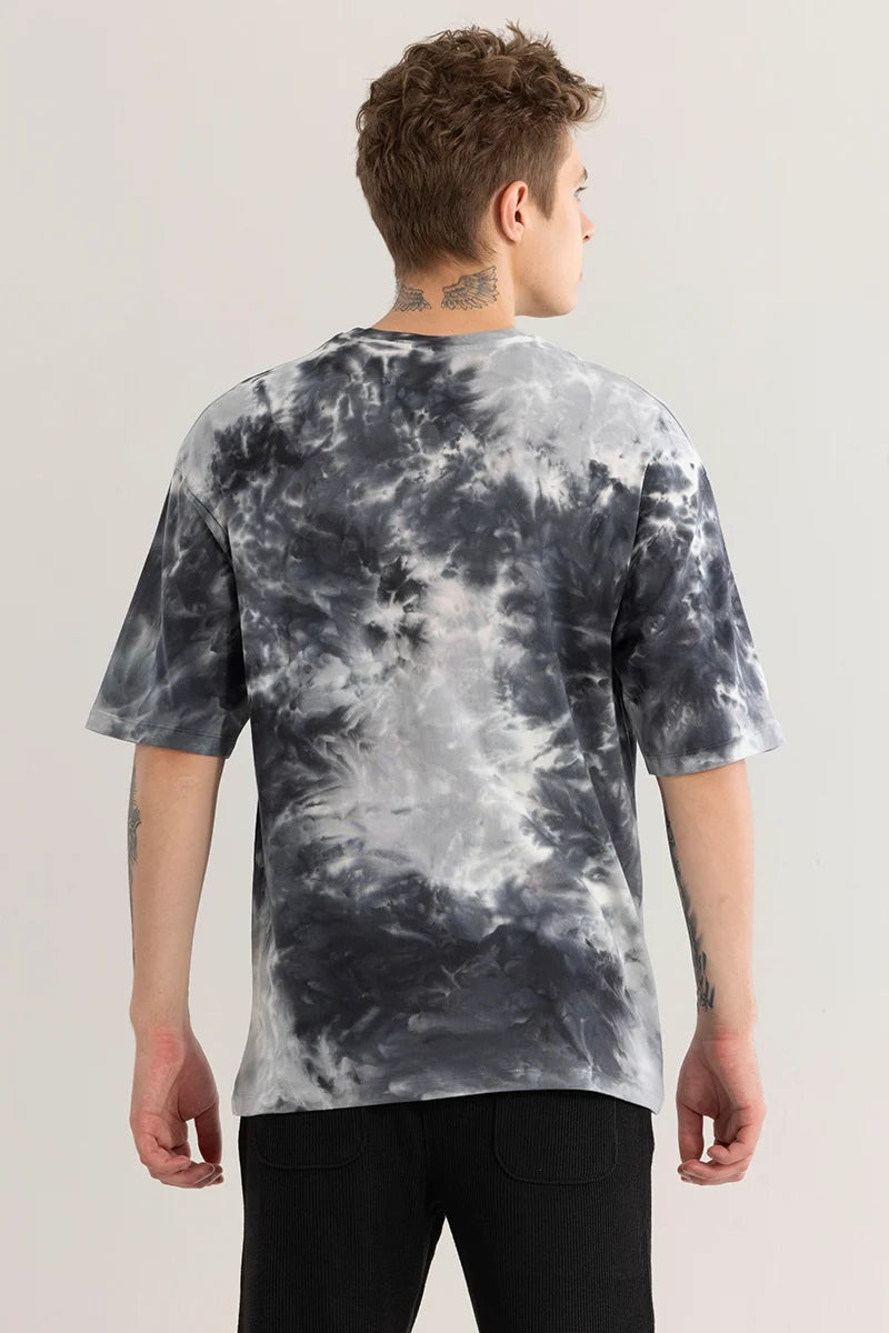 IllumaWave Grey Oversized T-Shirt