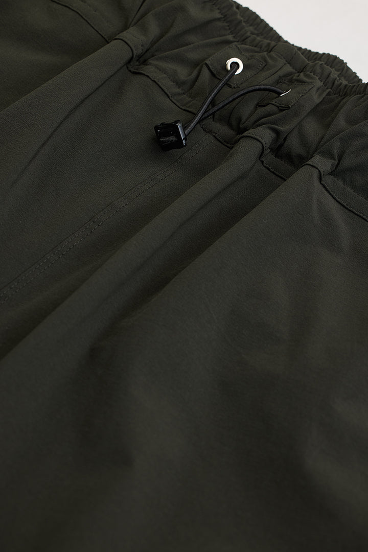 Dark Green Relaxed Fit Cargo