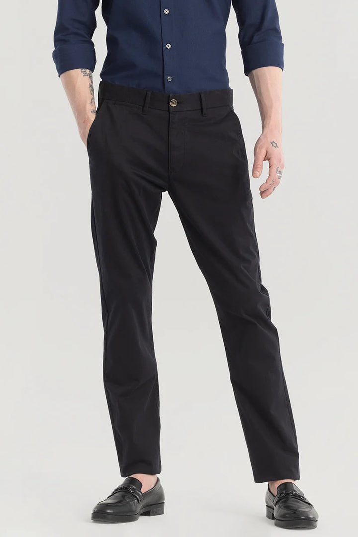 Scorcher Black Trouser