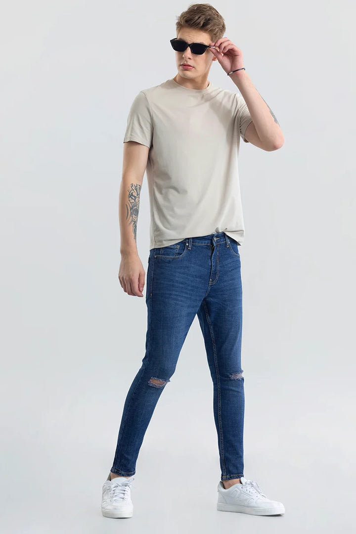 Livia Dark Blue Skinny Fit Jeans