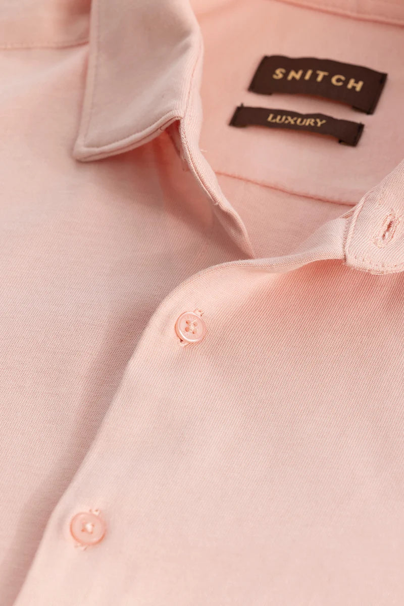 Ulrik Pink Plain Shirt