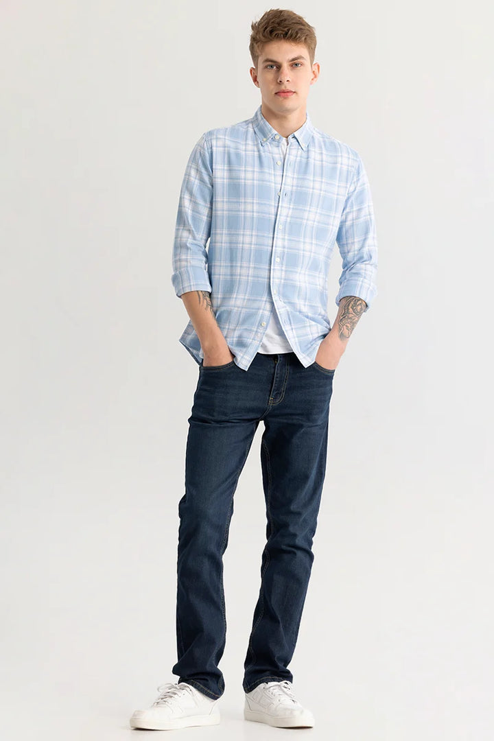 Plaidholic Blue Checks Shirt