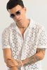 Giulietta White Crochet Shirt