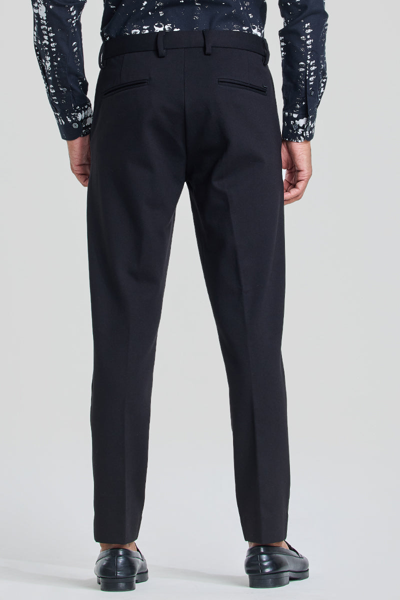 Black Slim Fit Trousers