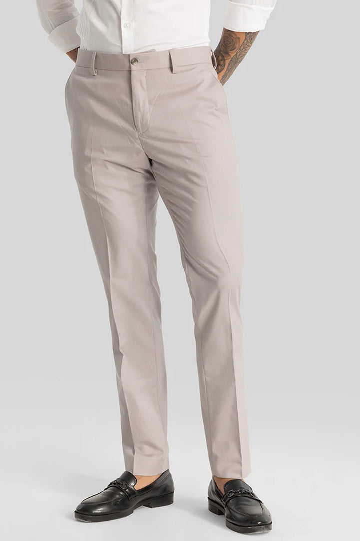 Ethereal Essence Beige Trouser