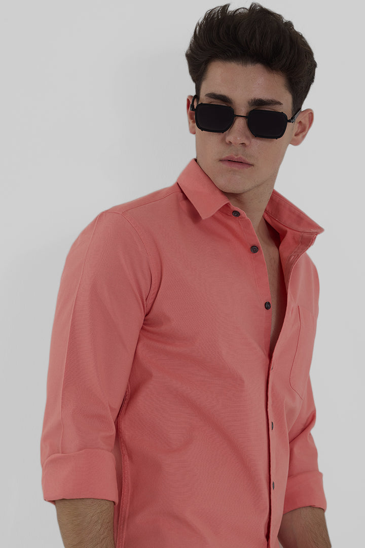 Coral Slim Fit Shirt